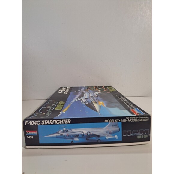 NOB Monogram 5444 1:48 Scale NAM F-104C Starfighter Airplane Model Kit - Picture 5 of 10